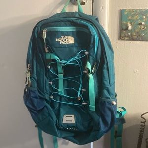 Teal Borealis North Face Backpack